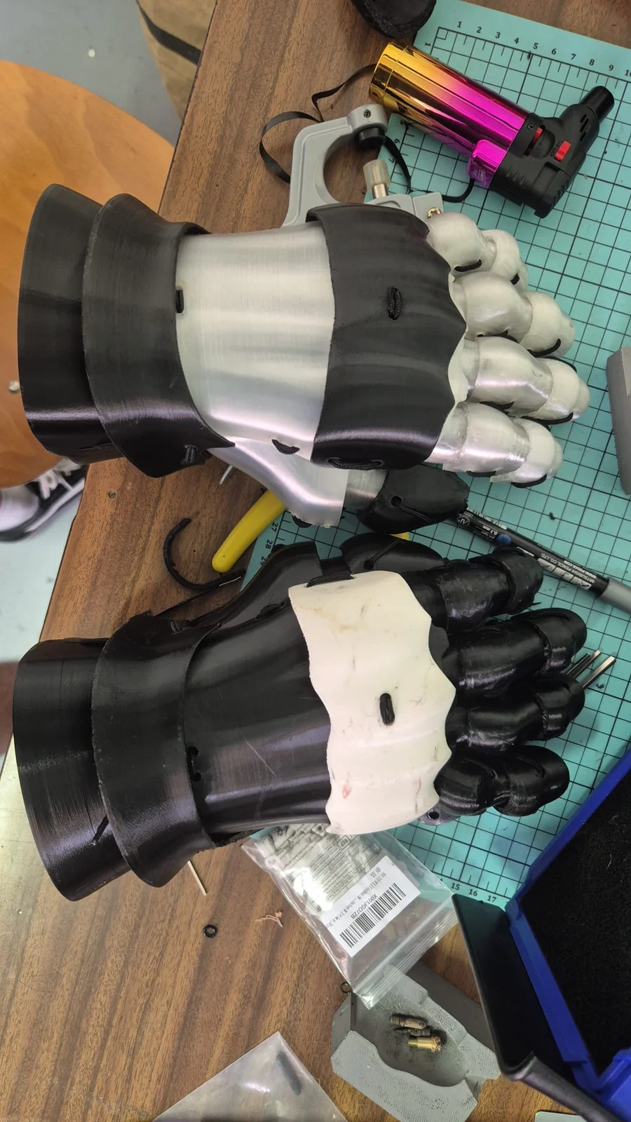 Development prototype / Workshop image, not a final product presentation